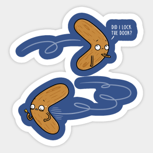 Insecure boomerang! Sticker